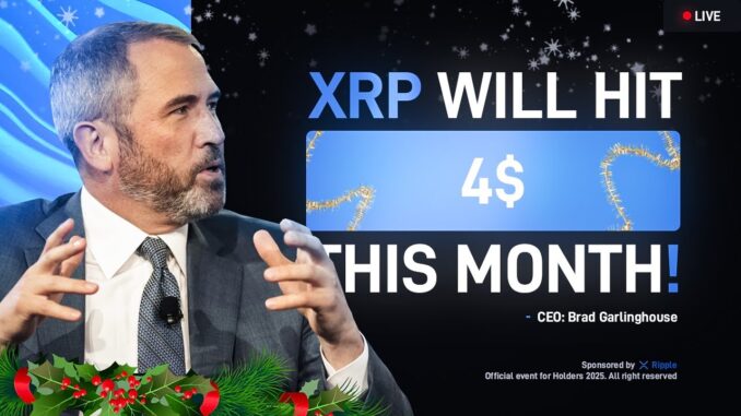 Brad Garlinghouse: Ripple Bull Run 2025 About to Explode! XRP Price Prediction & Analysis🚀