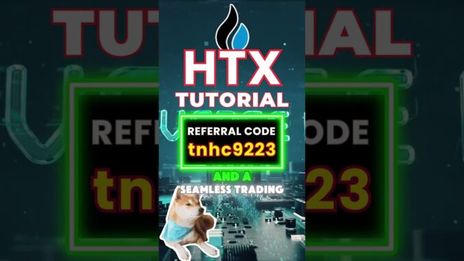 HTX Tutorial with Referral Code "tnhc9223" For Beginners | Crypto Kickstart