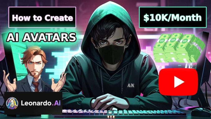 Make Professional YouTube Avatars | $10K/Month Leonardo AI Guide