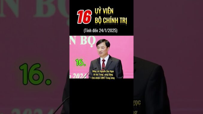 Ủy viên Bộ Chính trị hiện có những ai ? #news #trending #bct #bbt #tintuc #tolam #thutuongchinhphu