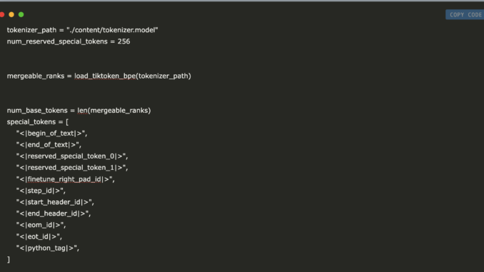 A Step-by-Step Guide to Setting Up a Custom BPE Tokenizer with Tiktoken for Advanced NLP Applications in Python