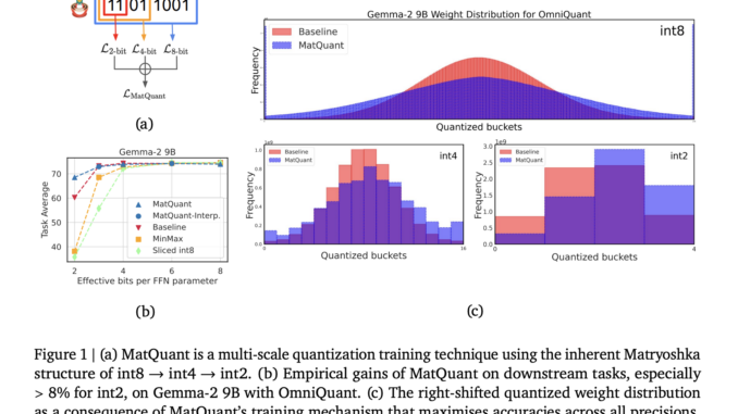 Google DeepMind Researchers Propose Matryoshka Quantization: A Technique to Enhance Deep Learning Efficiency by Optimizing Multi-Precision Models without Sacrificing Accuracy