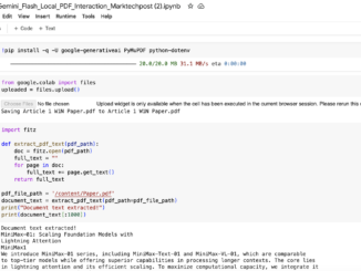 A Code Implementation to Build an AI-Powered PDF Interaction System in Google Colab Using Gemini Flash 1.5, PyMuPDF, and Google Generative AI API
