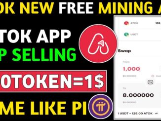 Atok New Mining App Guide || Atok Free Mining App || Atok Mining App Same Like Pi Network