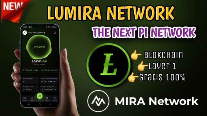 BARU RILIS !! LUMIRA MINER APLIKASI MINING CRYPTO SEPERTI PI NETWORK -JANGAN SAMPAI KETINGGALAN !!