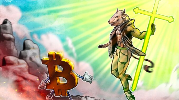 Bitcoin 'bullish cross' with 50%-plus average returns flashes again