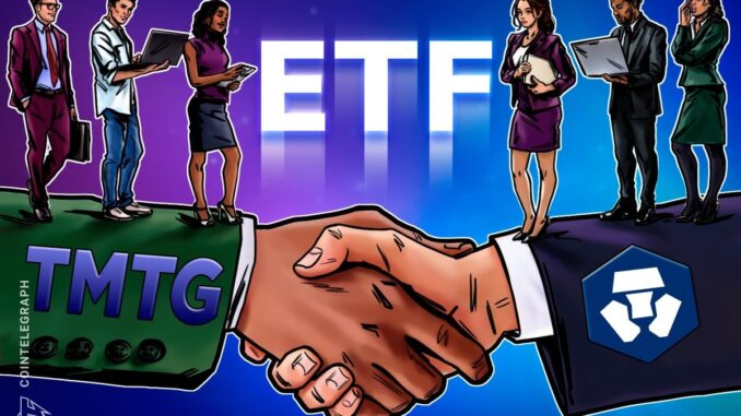 Trump Media looks to partner with crypto.com to launch ETFs