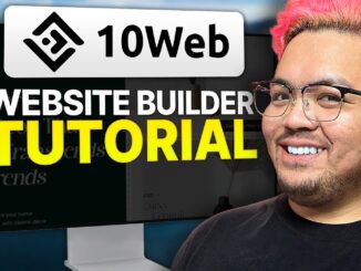 10Web AI Tutorial For Beginners (Best AI WordPress Builder)