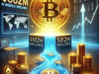Bitcoin Dominates $882M Weekly Crypto Inflows While Sui Quietly Overtakes Solana