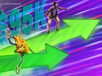 Bitcoin rebounds from bearish US GDP data as dip buyers push BTC price back toward $95K