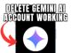 How To Delete Gemini AI Account Working (Full Guide)
