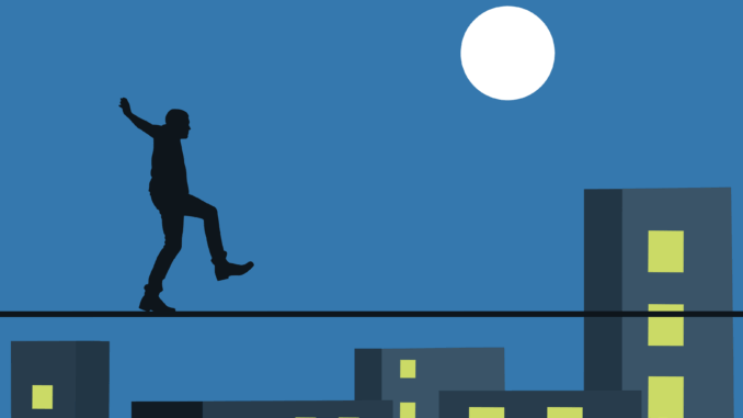 OpenAI to keep nonprofit soul in restructuring Person walking a tightrope as OpenAI CEO Sam Altman attempts to balance its nonprofit mission amid broader restructuring to attract the colossal funding needed for AGI development.