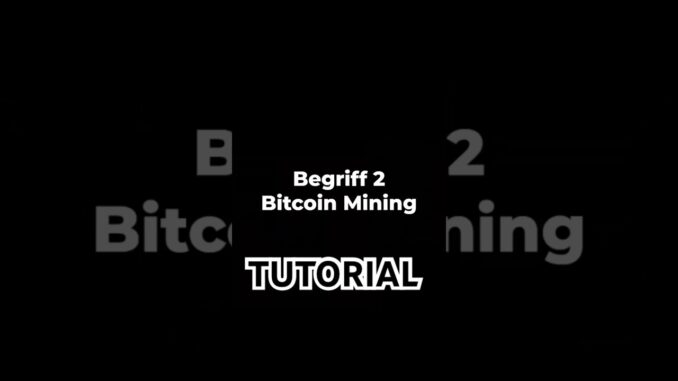 TUTORIAL Was ist Bitcoin Mining?? #bitcoin #crypto #mining #finance #money #tutorial