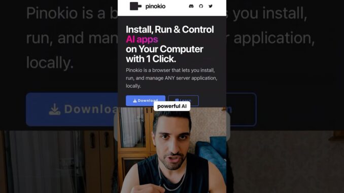 Use AI for free on you pc #pinokio #aitools #ainews #Opensourceai #Videogenerator #Imagegenerator