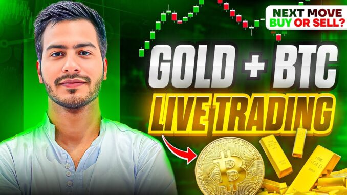 Live Crypto Trading | Bitcoin & Gold | 2 JUNE | #goldtrading #cryptotrading #bitcoin