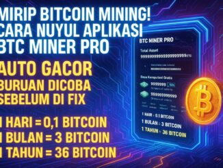 Mirip Bitcoin Mining! Cara Nuyul Aplikasi BTC Miner Pro:Cloud Mining #tutorial #bitcoin #btc #crypto